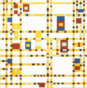 Piet Mondrian, Broadway Boogie Woogie, 1942-43